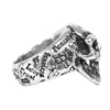BILL WALL LEATHER ビルウォールレザー Graffiti Small GLS Ring グラフィティ グッドラック スモール スカル リング シルバー系 17～18号程度【中古】