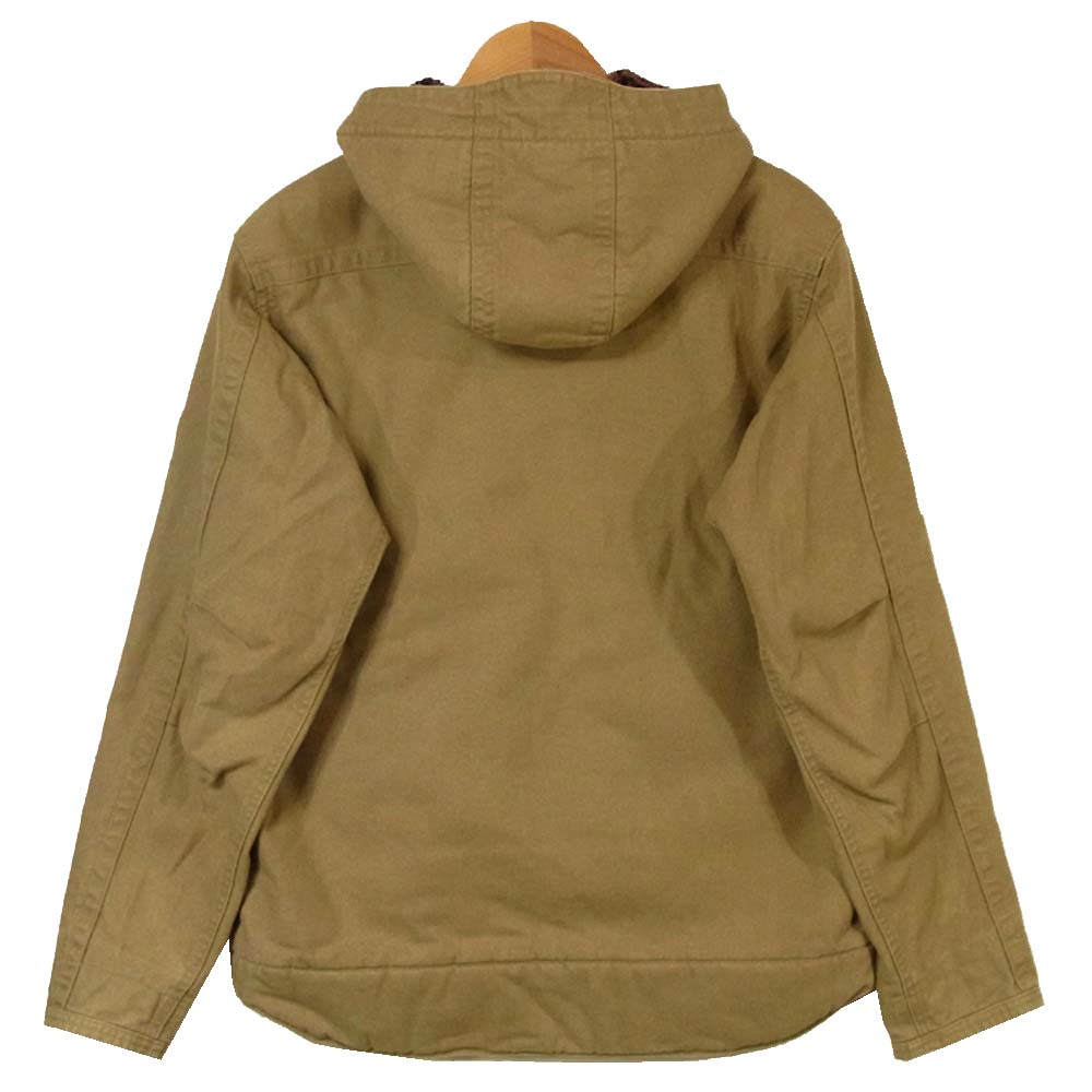 patagonia パタゴニア 16年製 Lined Canvas Hoody ラインド キャンバス フーディ ジャケット ライトブラウン系 S【中古】