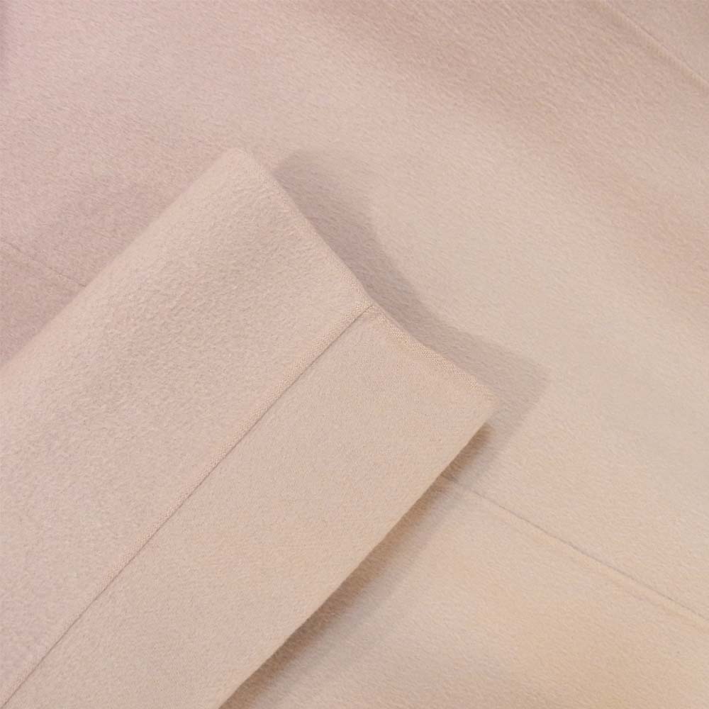 theory セオリー カシミヤ混 ウール フード コート ピンク系 S【中古】