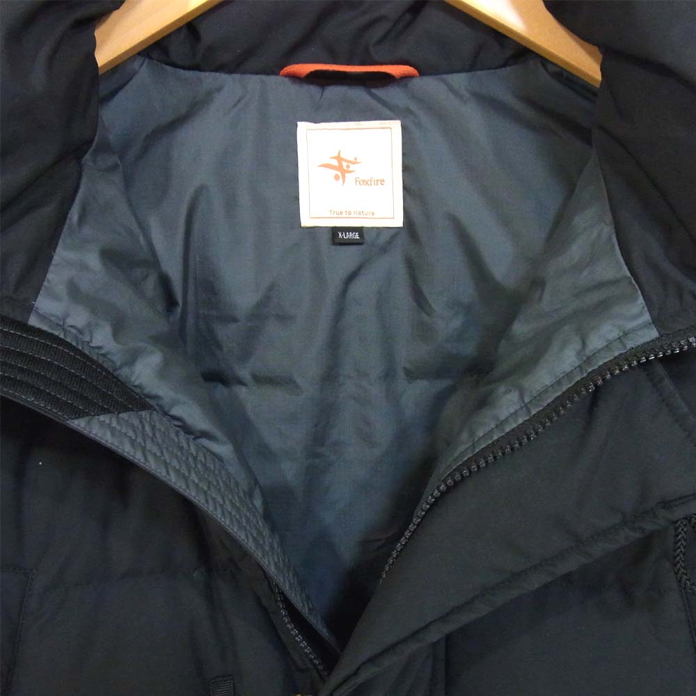 フォックスファイア Foxfire 5113725 ナイロン ダウン コート ブラック系 XL【中古】