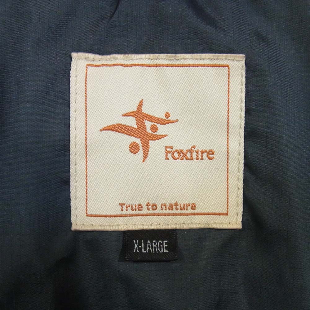 フォックスファイア Foxfire 5113725 ナイロン ダウン コート ブラック系 XL【中古】