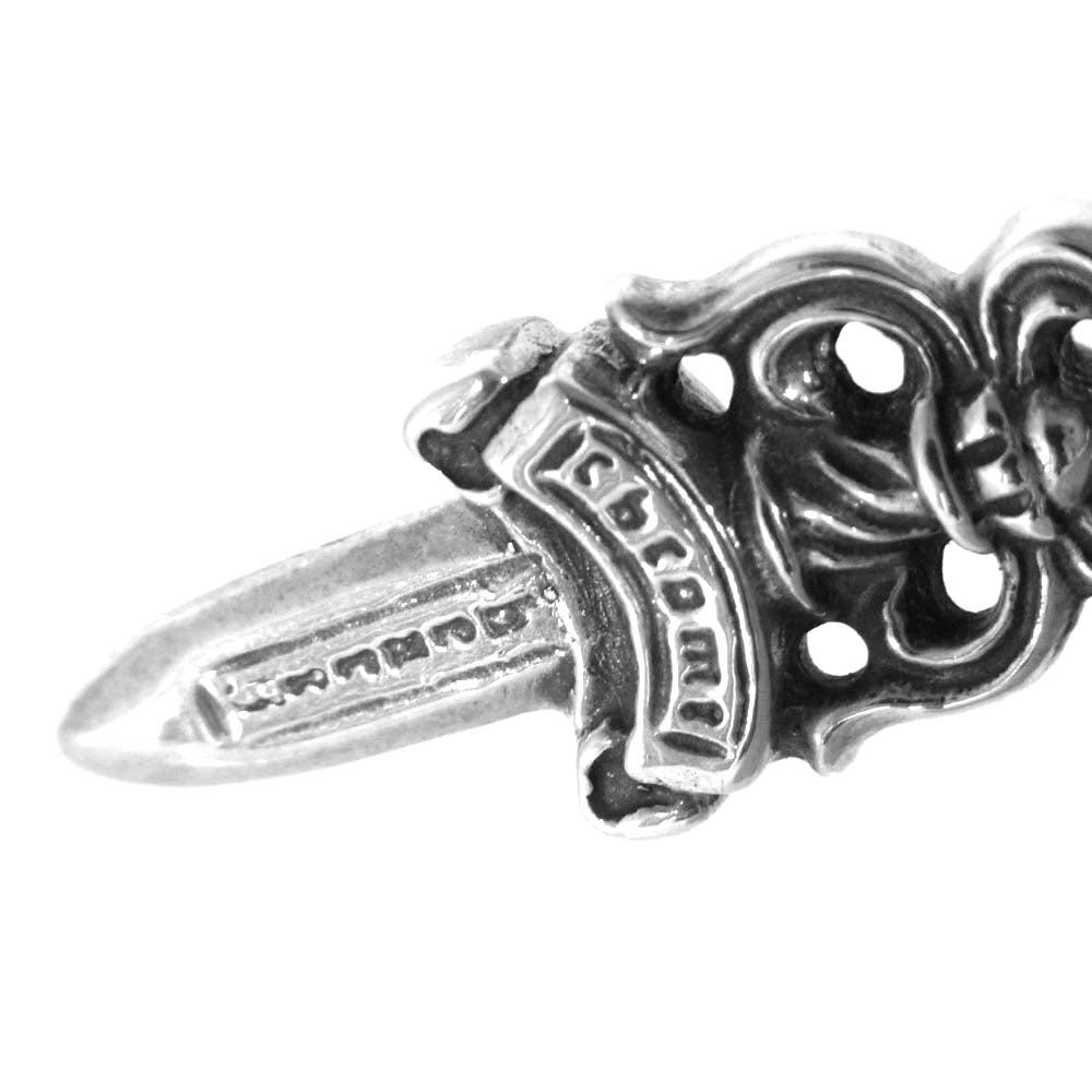 CHROME HEARTS クロムハーツ（原本無） No5 DAGGER ダガーフープピアス シルバー系【中古】