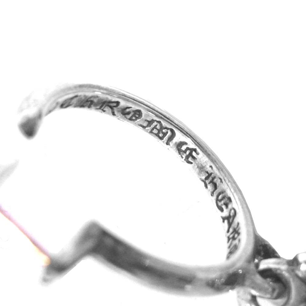 CHROME HEARTS クロムハーツ（原本無） No5 DAGGER ダガーフープピアス シルバー系【中古】