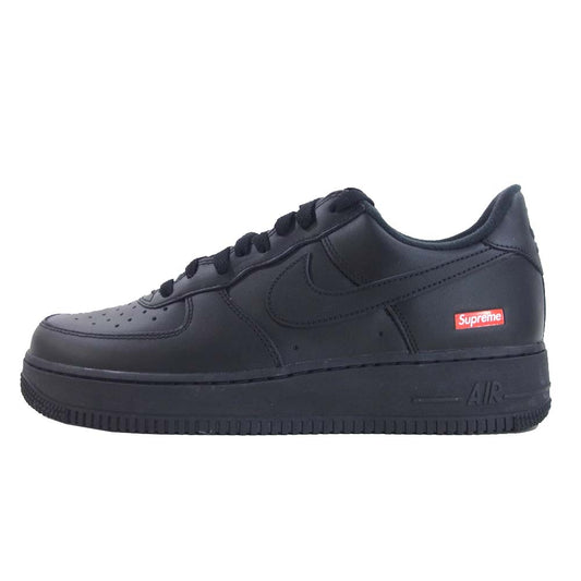 Supreme シュプリーム  20SS CU9225-001 × NIKE ナイキ AIR FORCE 1 LOW エアフォース スニーカー ブラック系 27cm【新古品】【未使用】【中古】