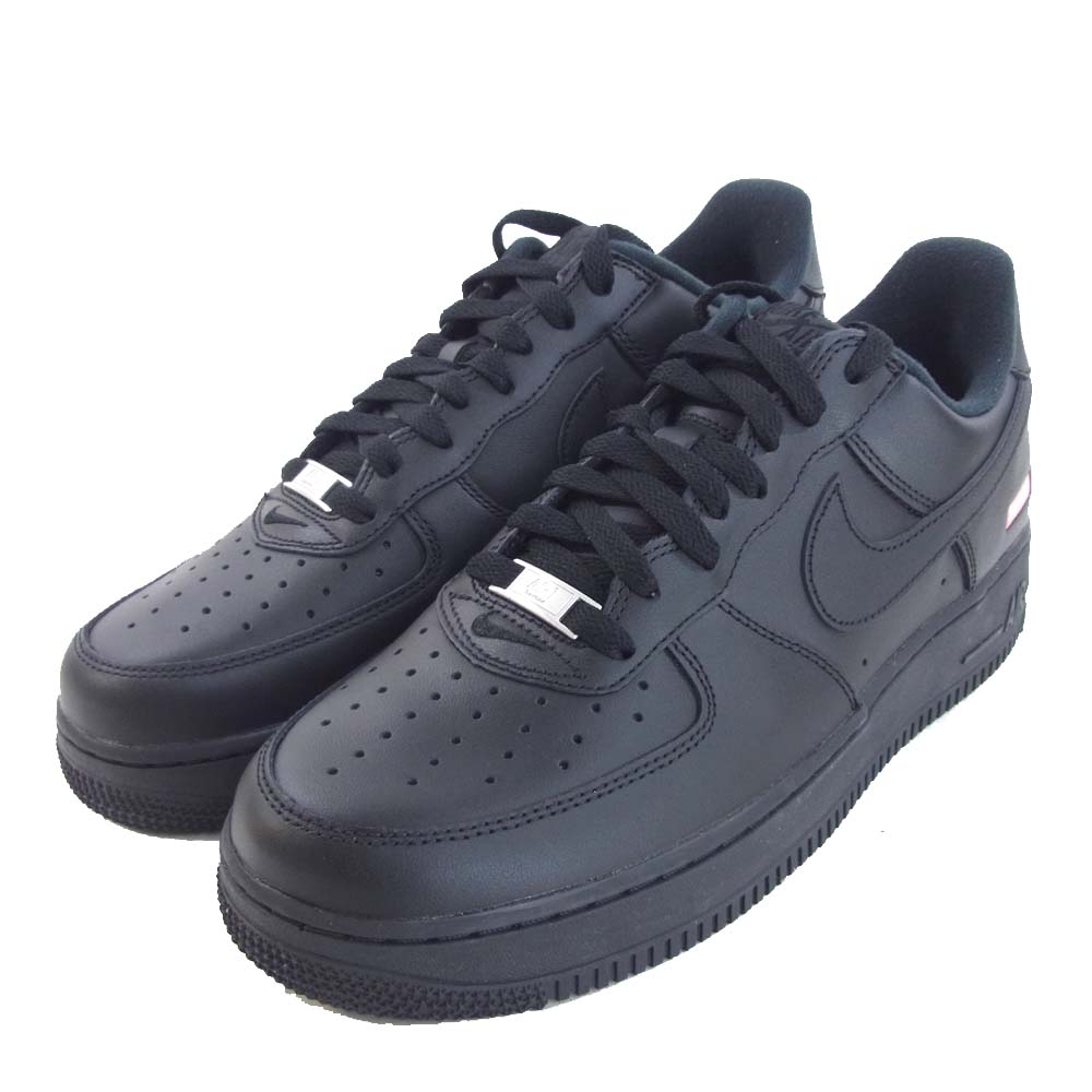 Supreme シュプリーム  20SS CU9225-001 × NIKE ナイキ AIR FORCE 1 LOW エアフォース スニーカー ブラック系 27cm【新古品】【未使用】【中古】