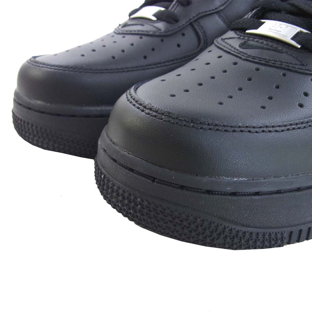 Supreme シュプリーム  20SS CU9225-001 × NIKE ナイキ AIR FORCE 1 LOW エアフォース スニーカー ブラック系 27cm【新古品】【未使用】【中古】