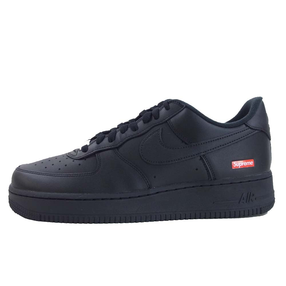 Supreme シュプリーム  20SS CU9225-001 × NIKE ナイキ AIR FORCE 1 LOW エアフォース スニーカー ブラック系 28cm【新古品】【未使用】【中古】