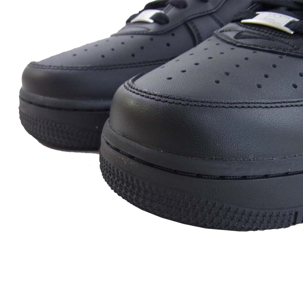 Supreme シュプリーム  20SS CU9225-001 × NIKE ナイキ AIR FORCE 1 LOW エアフォース スニーカー ブラック系 28cm【新古品】【未使用】【中古】