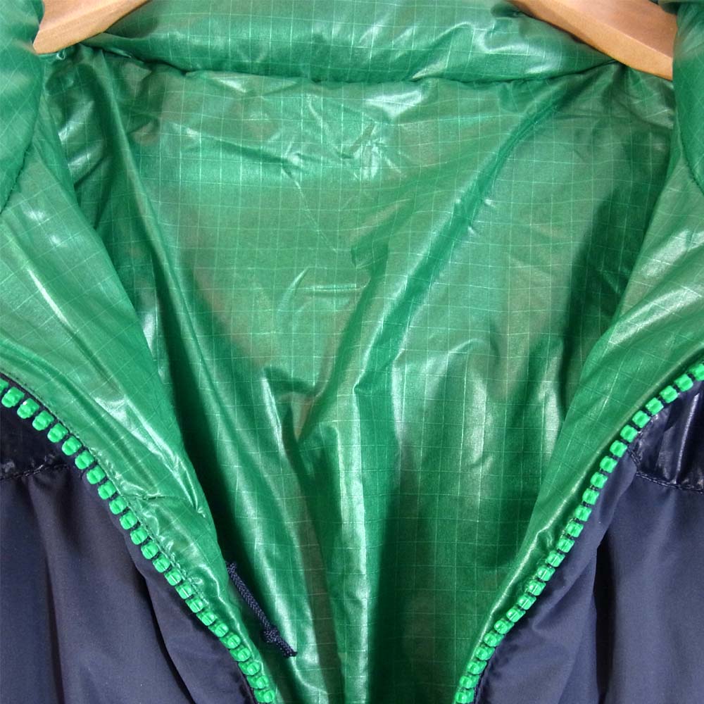 WOOLRICH ウールリッチ WJOU0034 WJOU0034 REVERSIBLE MUFFLE DOWN JACKET リバーシブル ダウン ジャケット ネイビー系 グリーン系 L【新古品】【未使用】【中古】