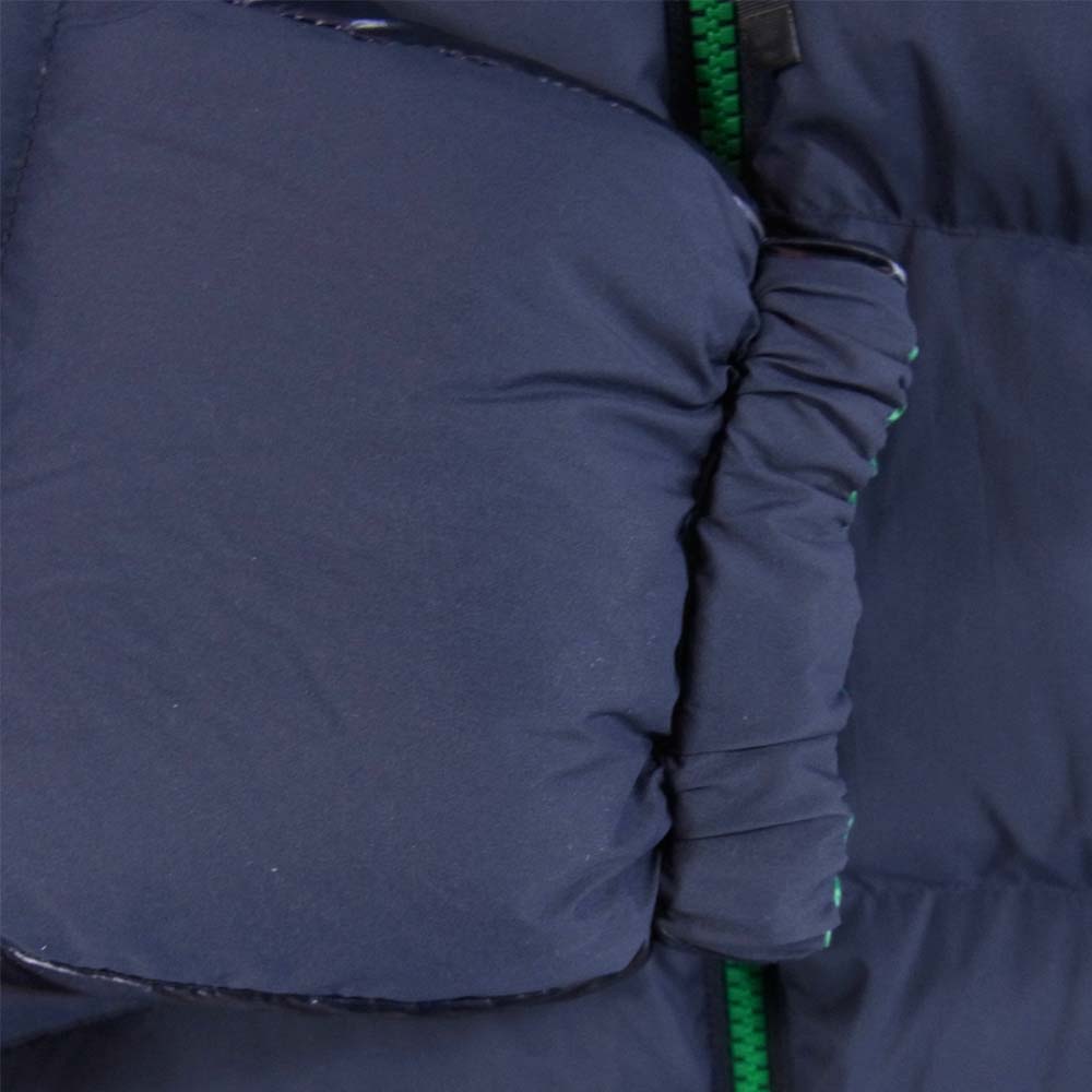 WOOLRICH ウールリッチ WJOU0034 WJOU0034 REVERSIBLE MUFFLE DOWN JACKET リバーシブル ダウン ジャケット ネイビー系 グリーン系 L【新古品】【未使用】【中古】