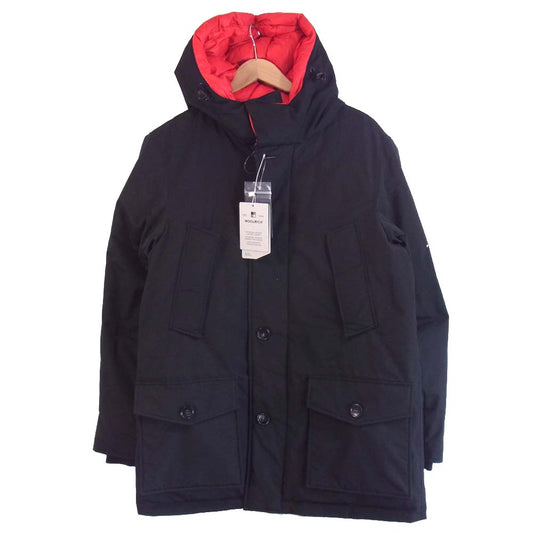 WOOLRICH ウールリッチ リバーシブル ダウン ジャケット ブラック系 レッド系 M【極上美品】【中古】