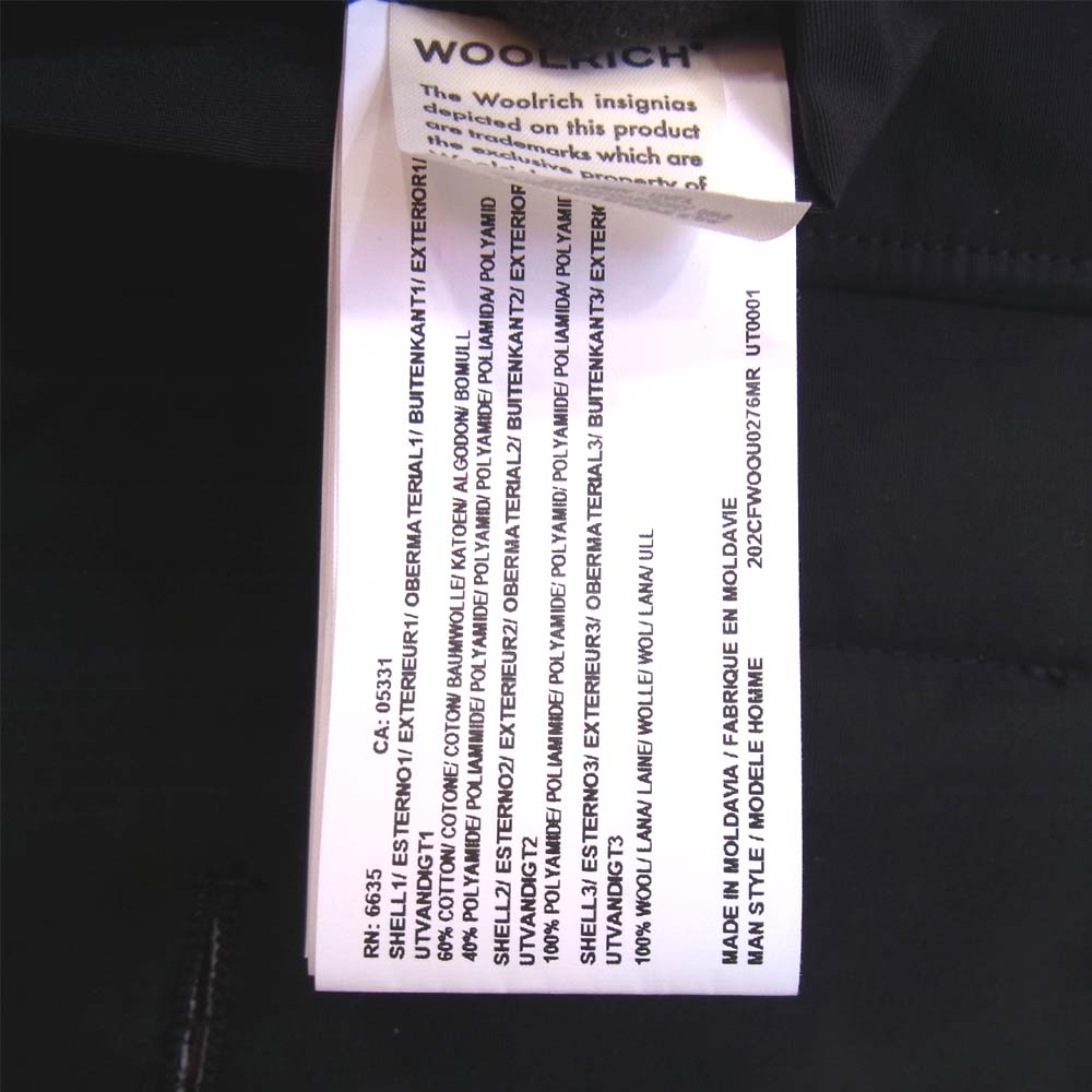 WOOLRICH ウールリッチ リバーシブル ダウン ジャケット ブラック系 レッド系 M【極上美品】【中古】