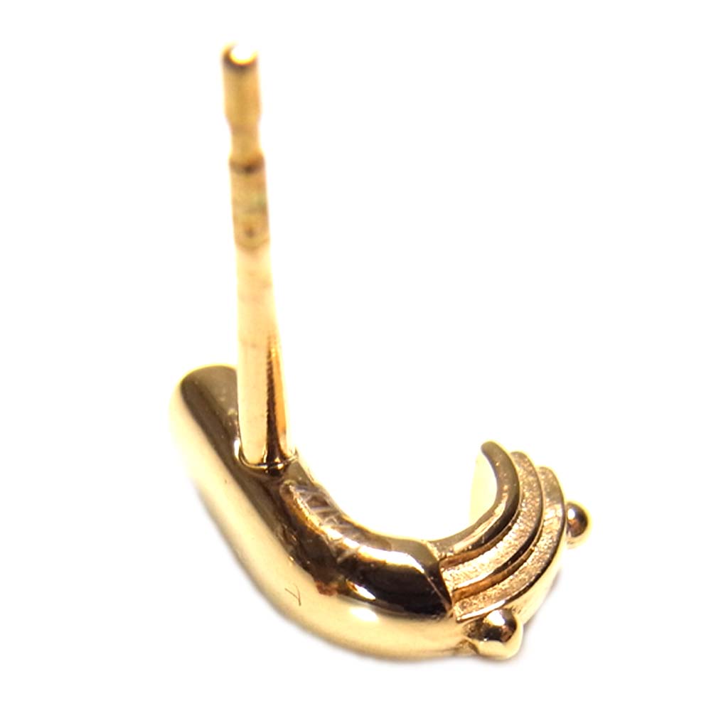 LOUIS VUITTON ルイ・ヴィトン LV＆ME イニシャル ピアス ゴールド系【中古】