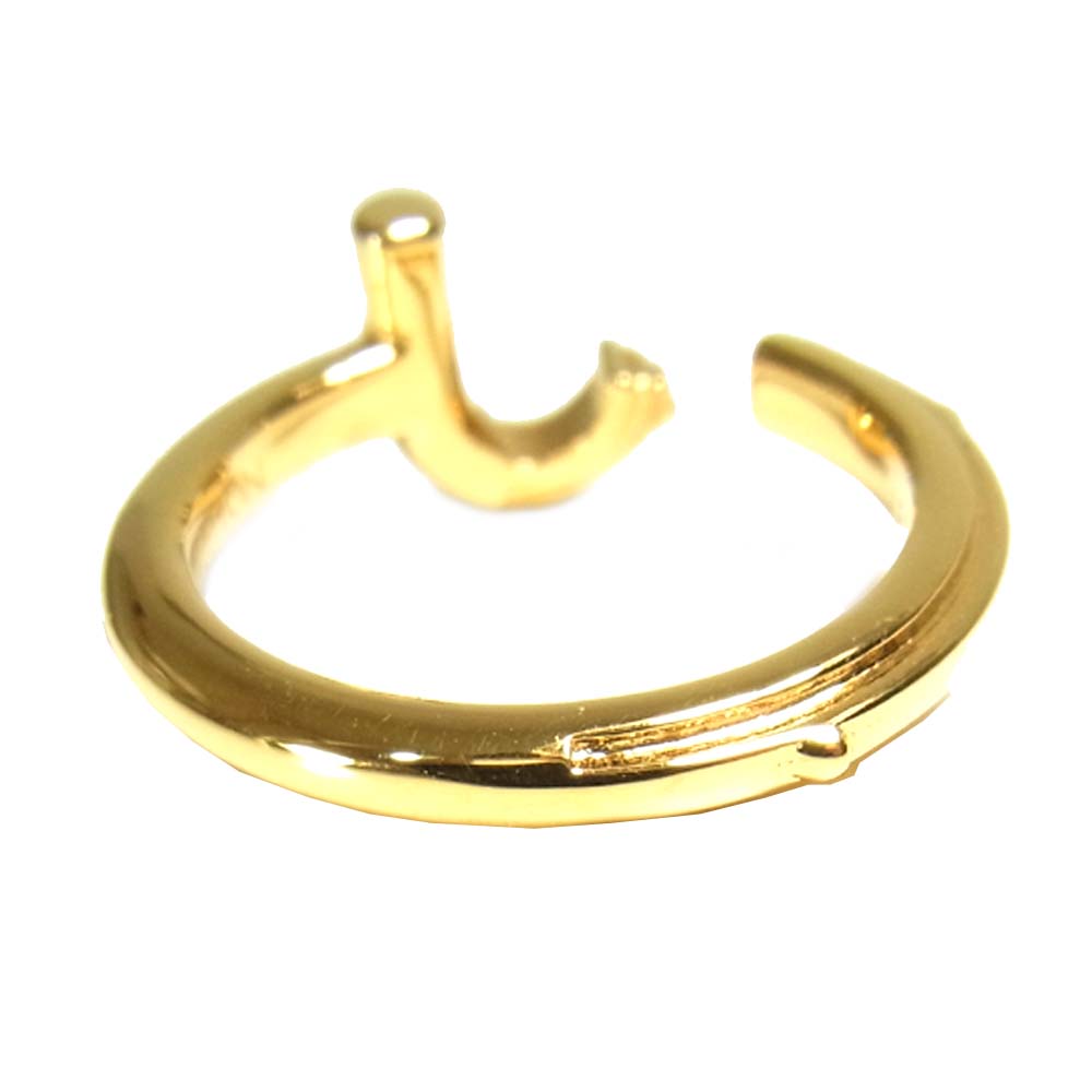 LOUIS VUITTON ルイ・ヴィトン LV＆ME イニシャル リング ゴールド系【中古】