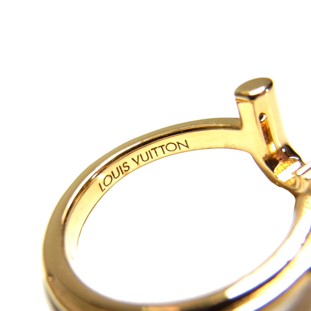 LOUIS VUITTON ルイ・ヴィトン LV＆ME イニシャル リング ゴールド系【中古】