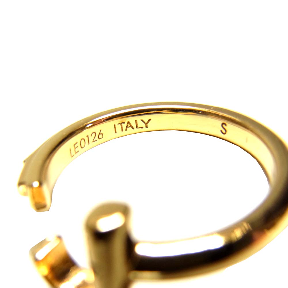 LOUIS VUITTON ルイ・ヴィトン LV＆ME イニシャル リング ゴールド系【中古】