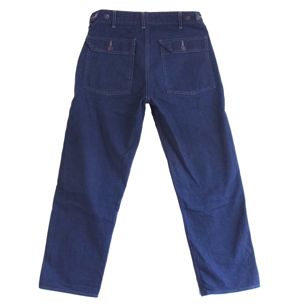 Pherrow's フェローズ ジップフライ デニムパンツ インディゴブルー系 28【中古】