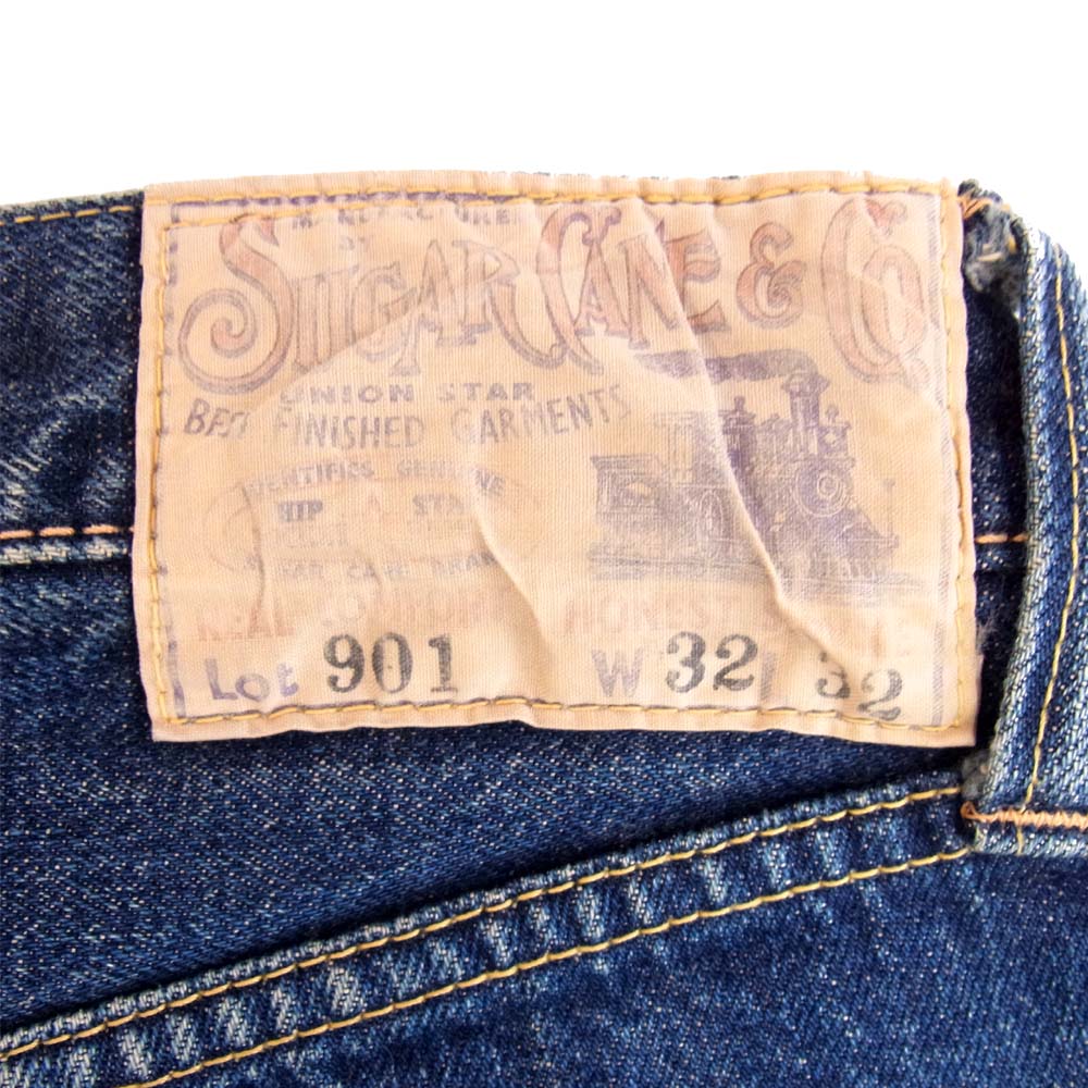 SUGAR CANE シュガーケーン LONE STAR JEANS ローン スター ジーンズ インディゴブルー系 32【中古】