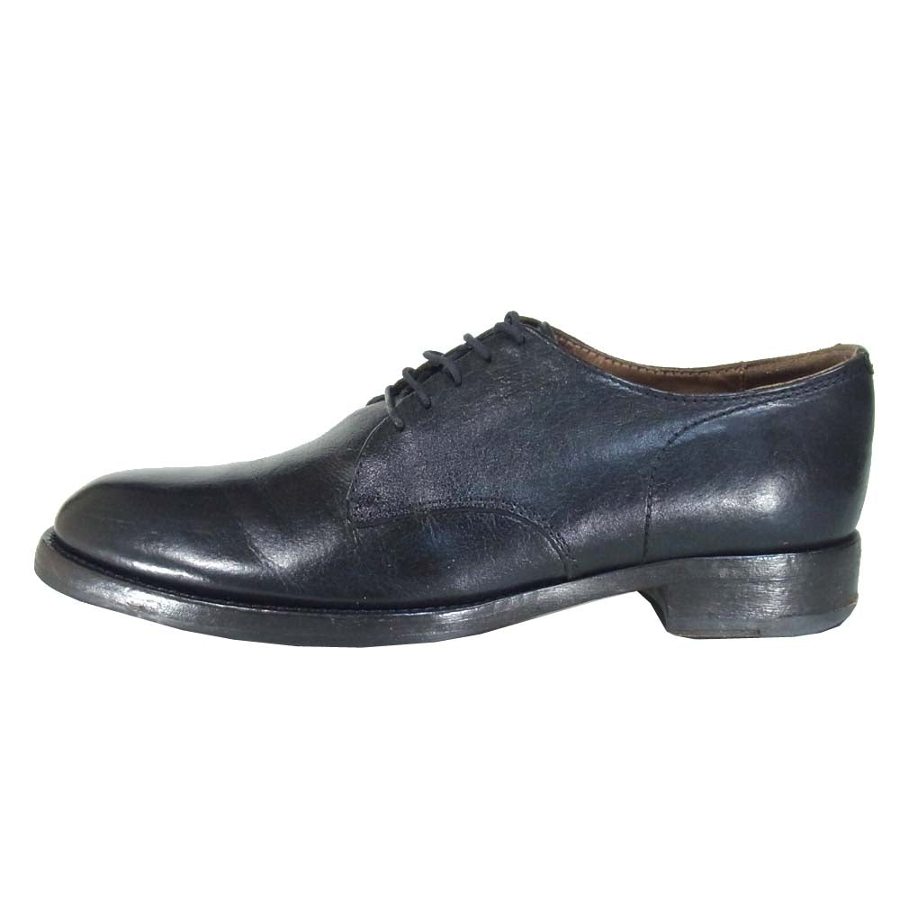 BUTTERO ブッテロ B4372UCGB CADIRNA プレーントゥ レザー シューズ ブラック系 41【中古】