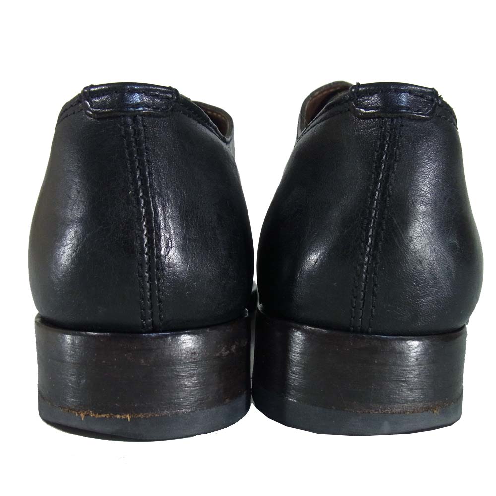 BUTTERO ブッテロ B4372UCGB CADIRNA プレーントゥ レザー シューズ ブラック系 41【中古】