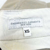Engineered Garments エンジニアードガーメンツ クレイジーパターン コーデュロイ リップストップ 切替 ベイカー パンツ ベージュ系 XS【中古】