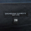 Engineered Garments エンジニアードガーメンツ シンチバック コットン チノ パンツ ブルーグリーン系 28【中古】
