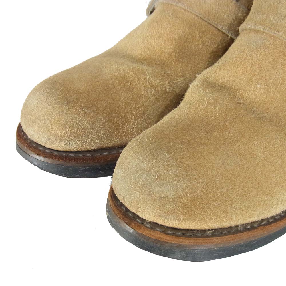 RED WING レッドウィング PT91 スエード エンジニアブーツ ベージュ系 7.5D【中古】