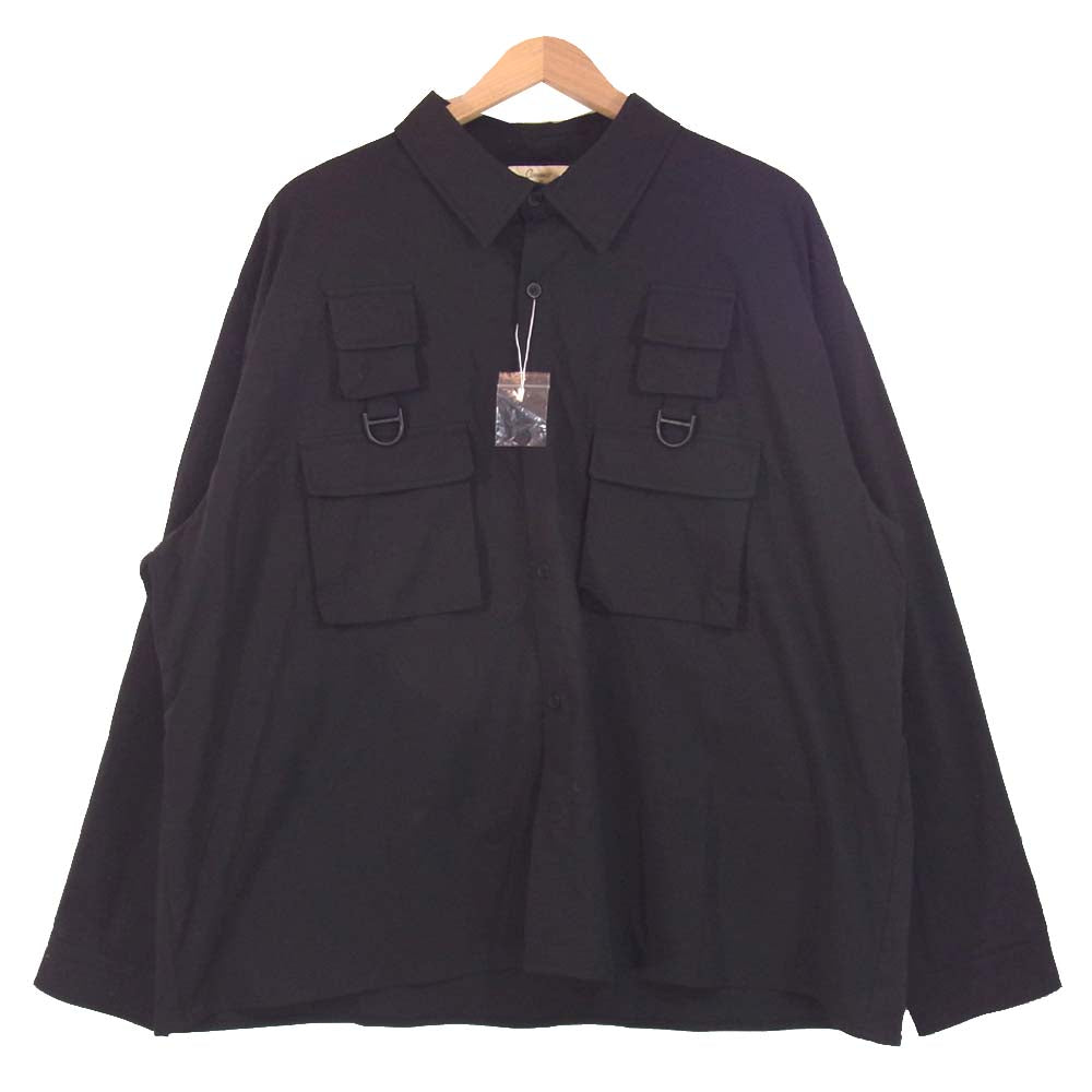 コネット FISHING SHIRT フィッシング シャツ  ブラック系 2【新古品】【未使用】【中古】