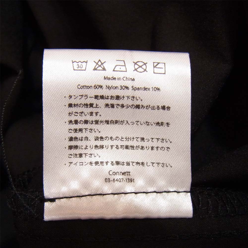 コネット FISHING SHIRT フィッシング シャツ  ブラック系 2【新古品】【未使用】【中古】