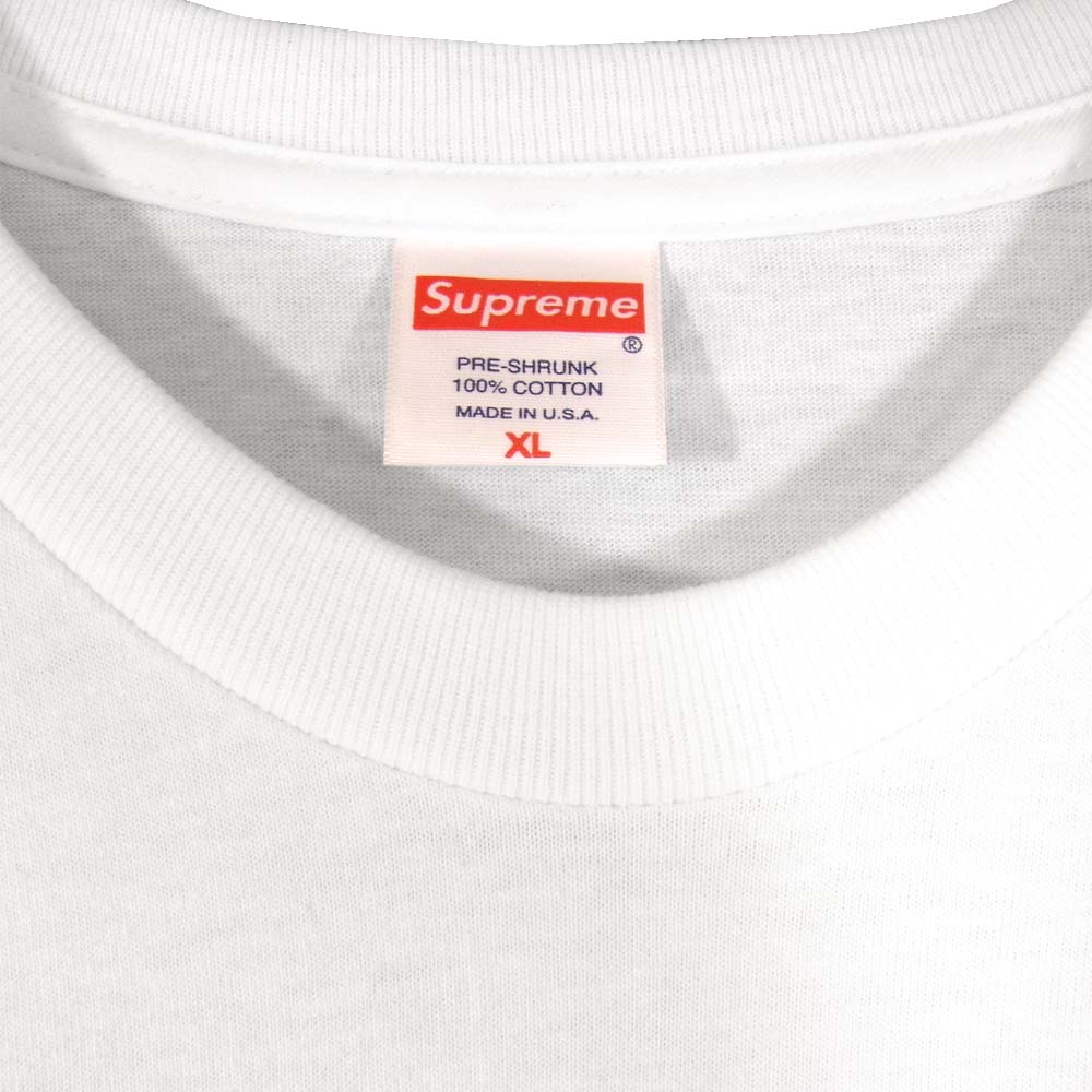 Supreme シュプリーム 20AW Box Logo L/S Tee ボックスロゴ ロンT 長袖 ホワイト系 XL【新古品】【未使用】【中古】