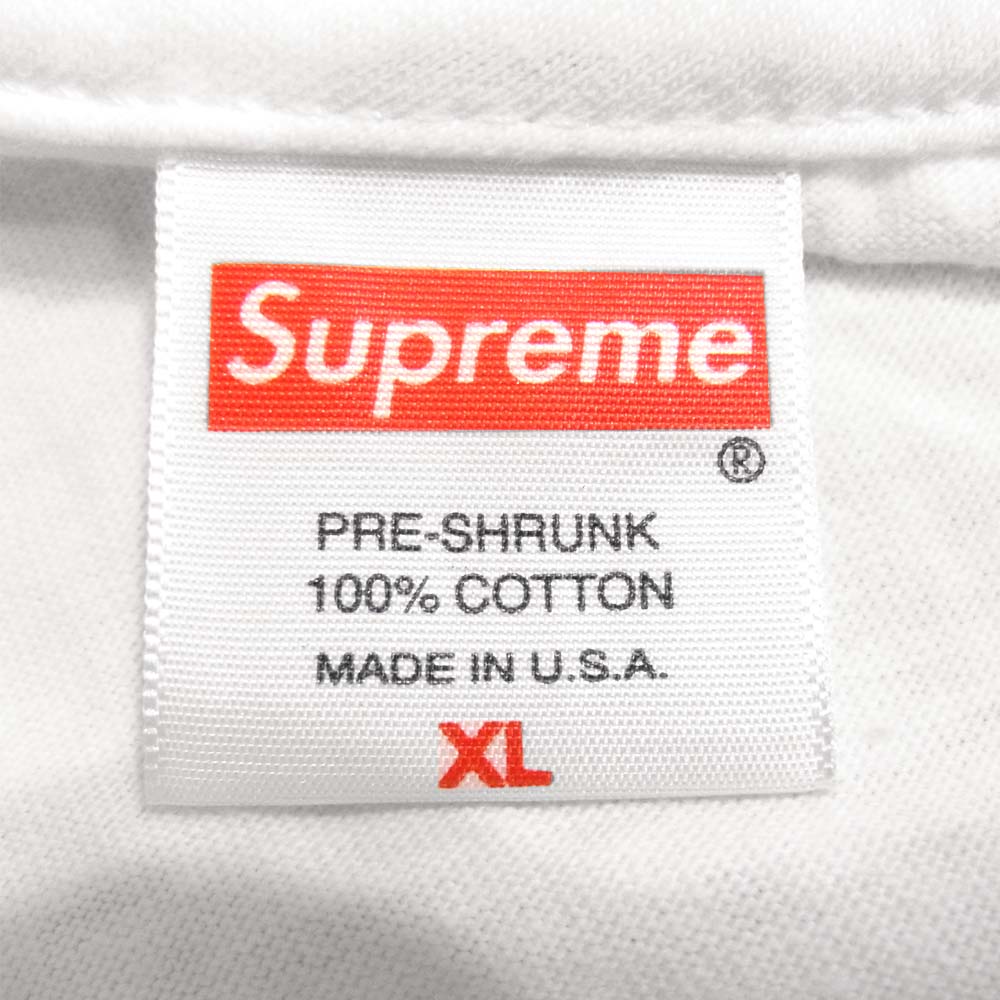 Supreme シュプリーム 20AW Box Logo L/S Tee ボックスロゴ ロンT 長袖 ホワイト系 XL【新古品】【未使用】【中古】
