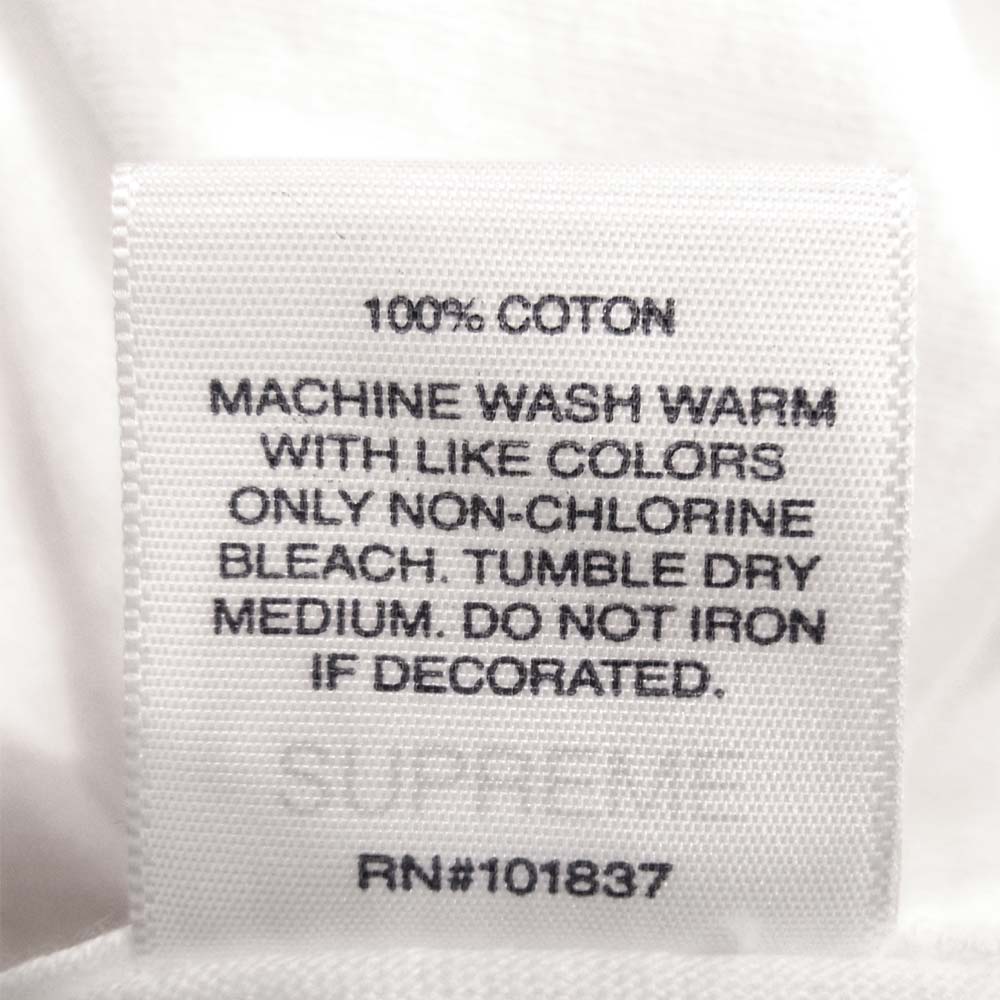 Supreme シュプリーム 20AW Box Logo L/S Tee ボックスロゴ ロンT 長袖 ホワイト系 XL【新古品】【未使用】【中古】