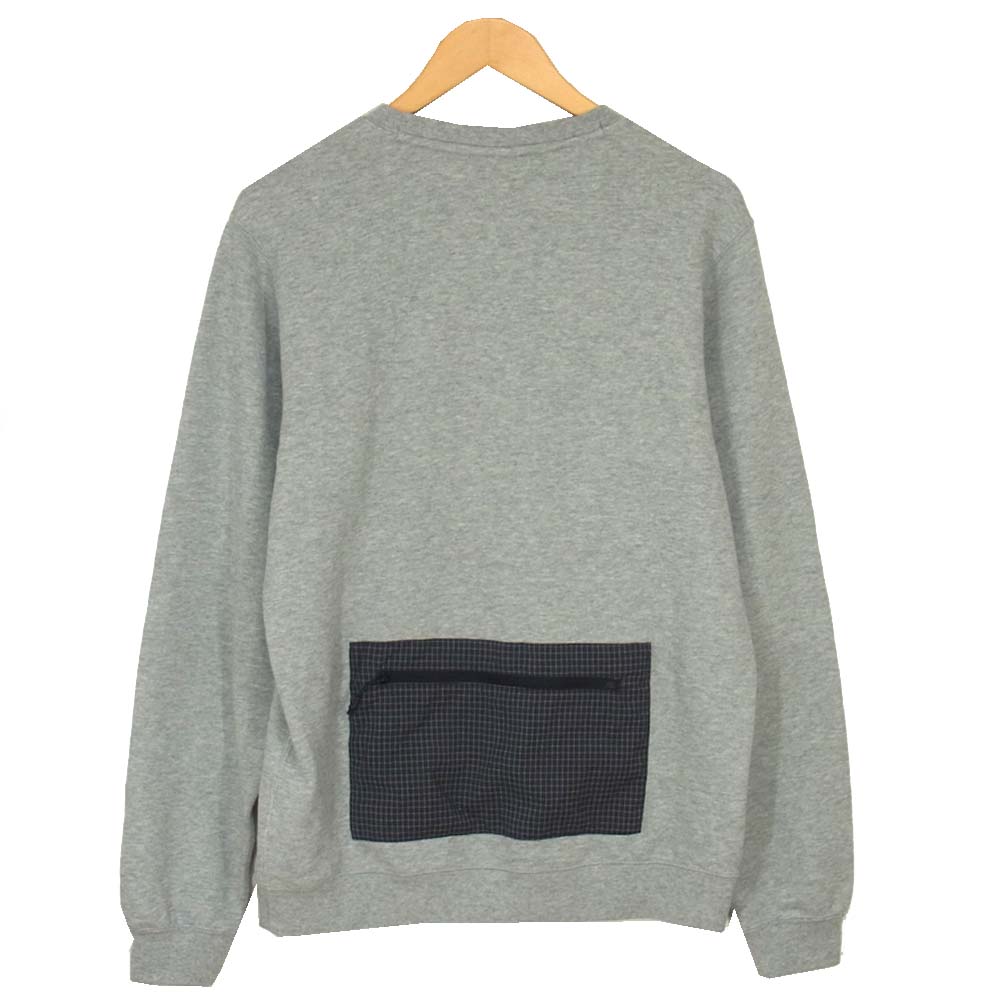 NIKE ナイキ ACG ビームス BEAMS CLASSIC SWEAT LONG SLEEVE ロゴプリント クラシック スウェット  グレー系 M【美品】【中古】
