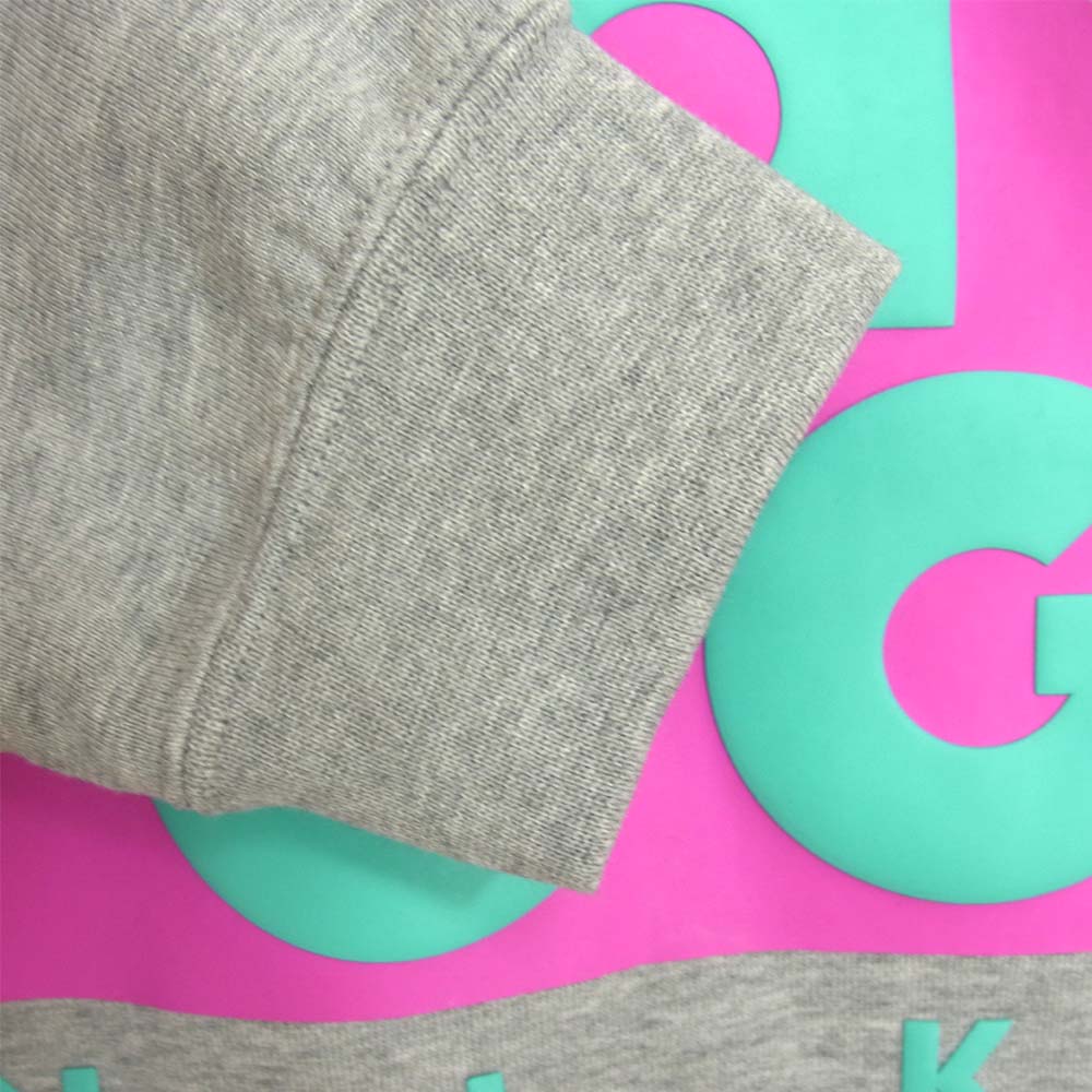 NIKE ナイキ ACG ビームス BEAMS CLASSIC SWEAT LONG SLEEVE ロゴプリント クラシック スウェット  グレー系 M【美品】【中古】