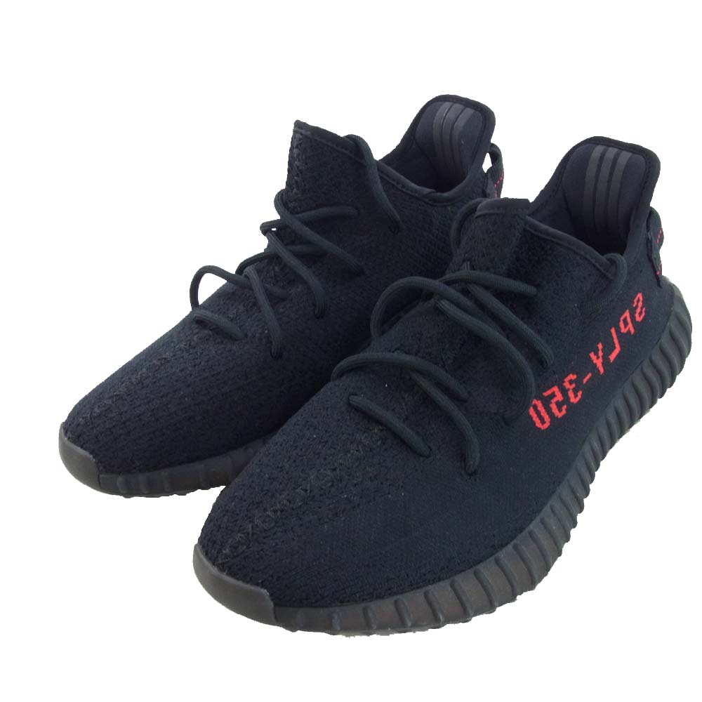 adidas アディダス CP9652 イージーブースト YEEZY BOOST 350 V2 ローカットスニーカー ブラック系 28cm【中古】