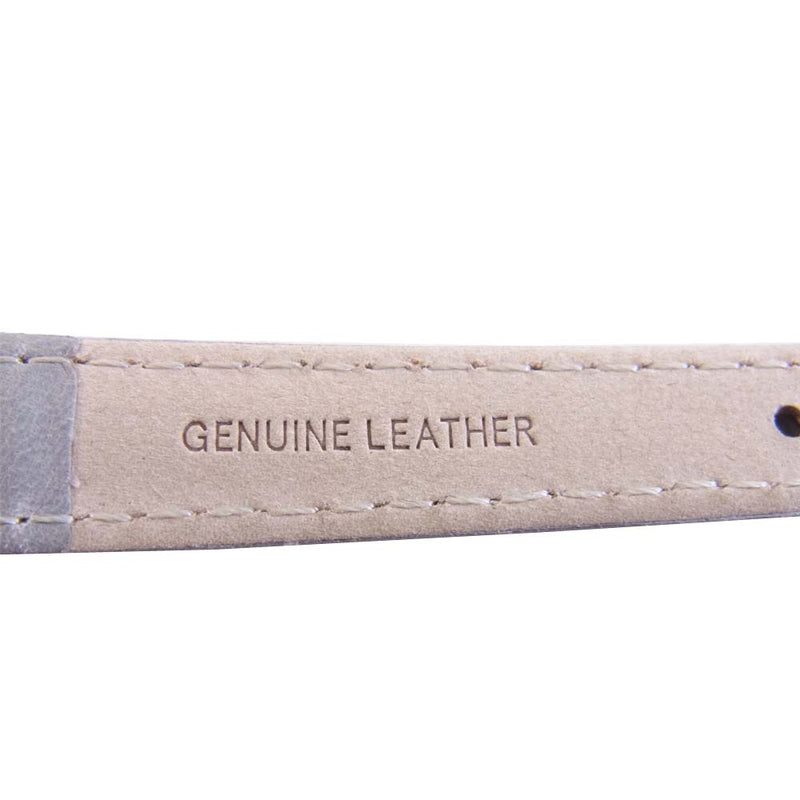 CLUSE クルース B52415 未使用品 Leather Strap Minimalistic Design レザーベルト クォーツ 時計 グレー系【極上美品】【中古】
