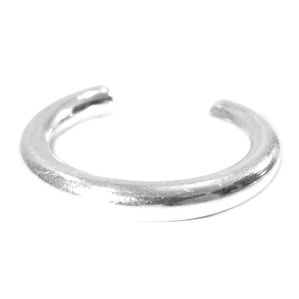 ソワリー soierie Flow ring フロー リング 中 シルバー系 11号程度【中古】
