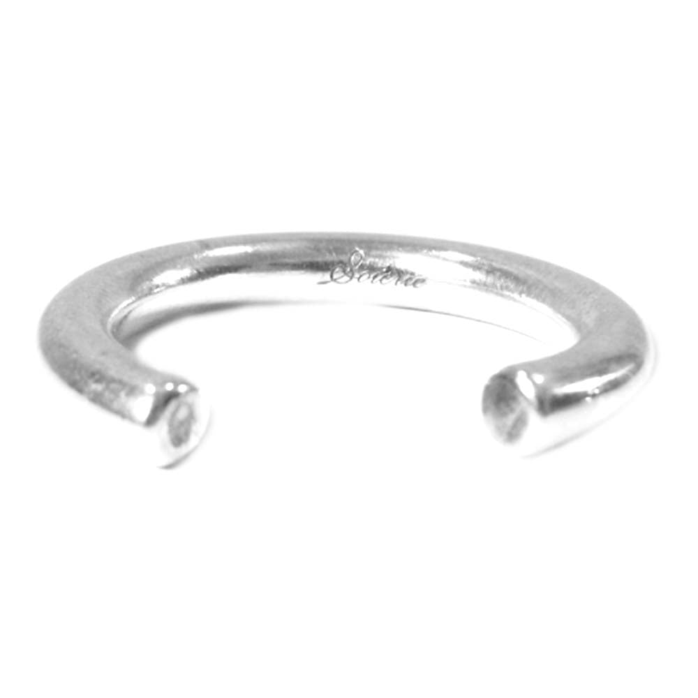 ソワリー soierie Flow ring フロー リング 中 シルバー系 11号程度【中古】