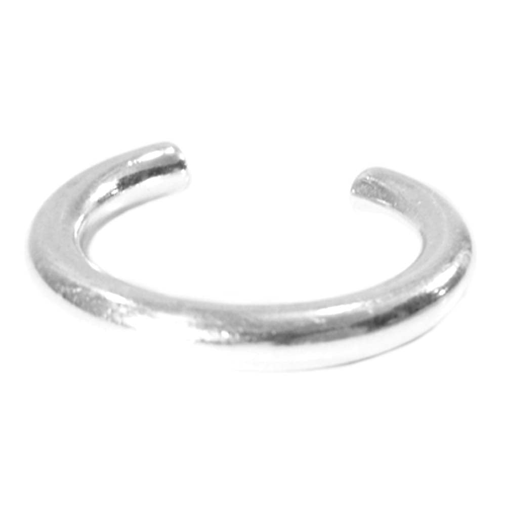 ソワリー soierie Flow ring フロー リング 中 シルバー系 13号程度【中古】