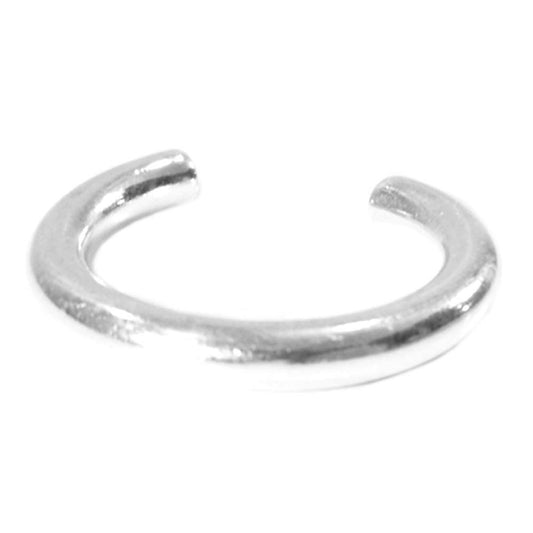 ソワリー soierie Flow ring フロー リング 中 シルバー系 13号程度【中古】