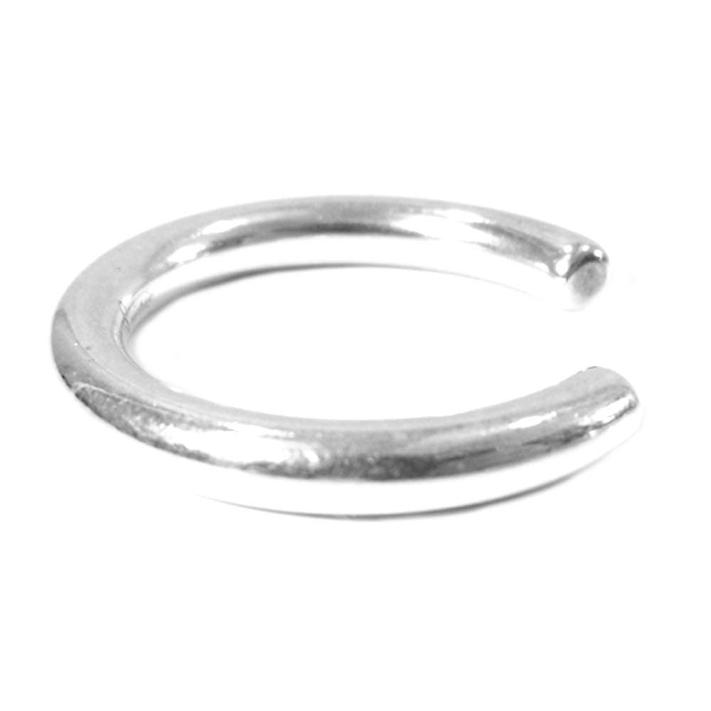 ソワリー soierie Flow ring フロー リング 中 シルバー系 13号程度【中古】
