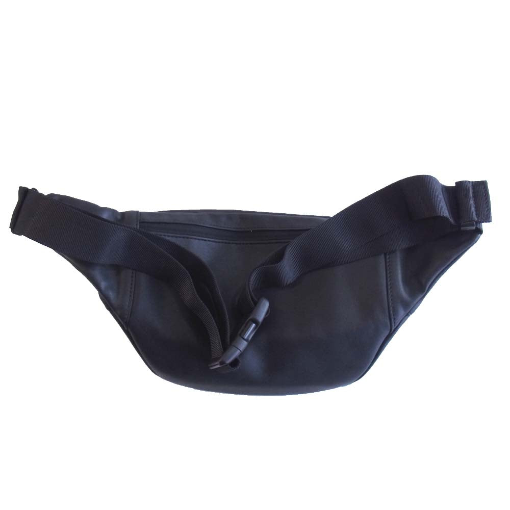 PORTER ポーター 未使用品 ルイスレザー Lewis Leather WAIST BAG レザー ウエストバッグ ブラック系【極上美品】【中古】