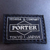 PORTER ポーター 未使用品 ルイスレザー Lewis Leather WAIST BAG レザー ウエストバッグ ブラック系【極上美品】【中古】
