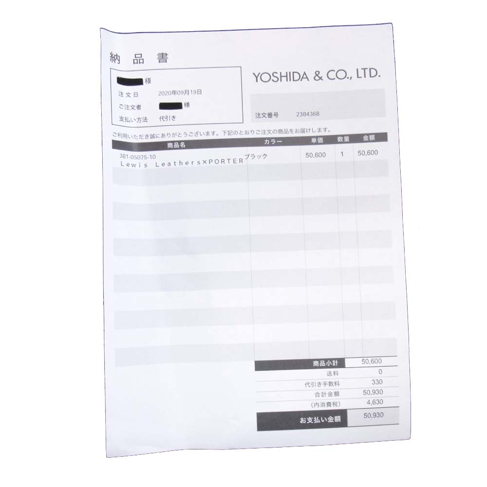 PORTER ポーター 未使用品 ルイスレザー Lewis Leather WAIST BAG レザー ウエストバッグ ブラック系【極上美品】【中古】