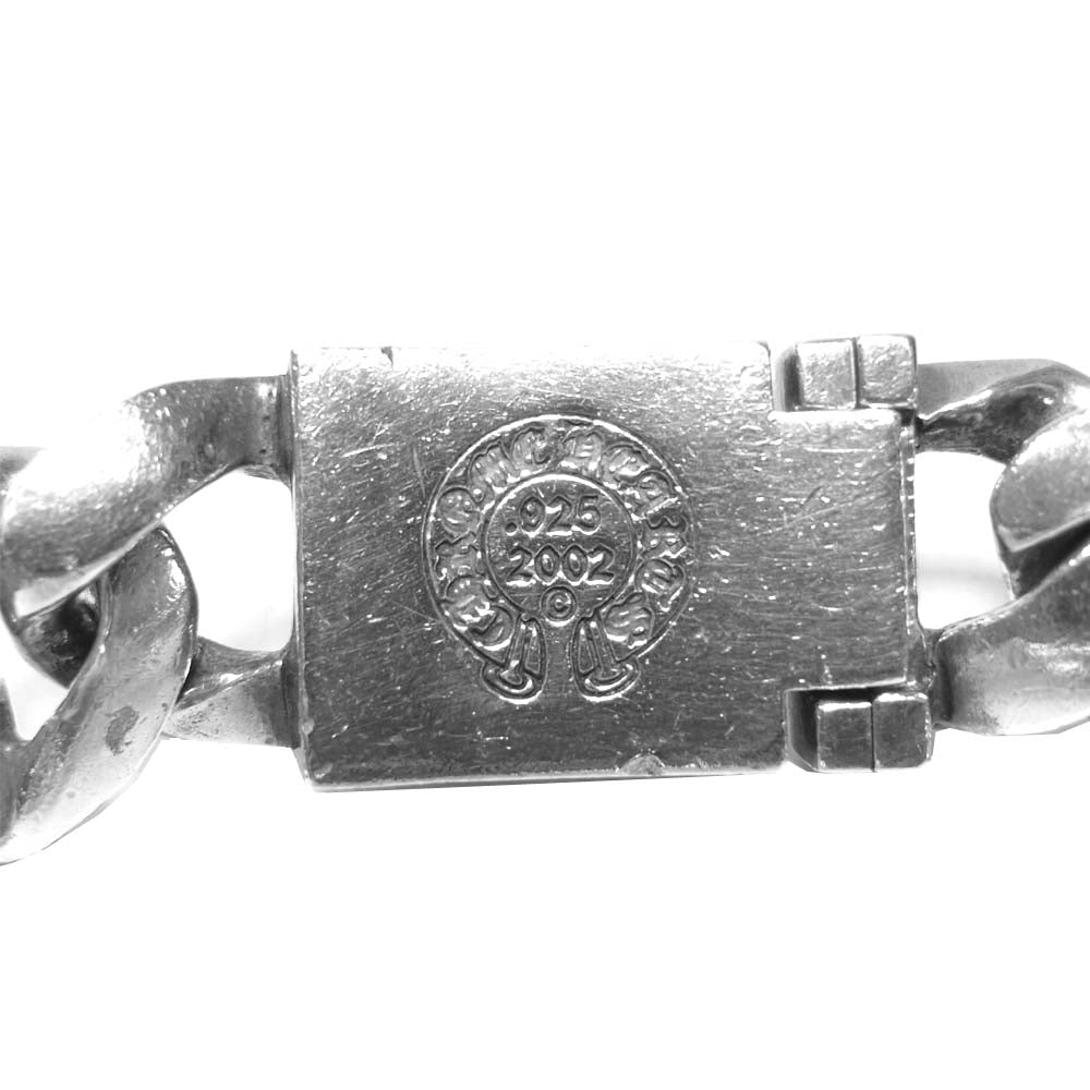 CHROME HEARTS クロムハーツ（原本無） CROSS LINK クロスリンク ブレスレット シルバー系【中古】