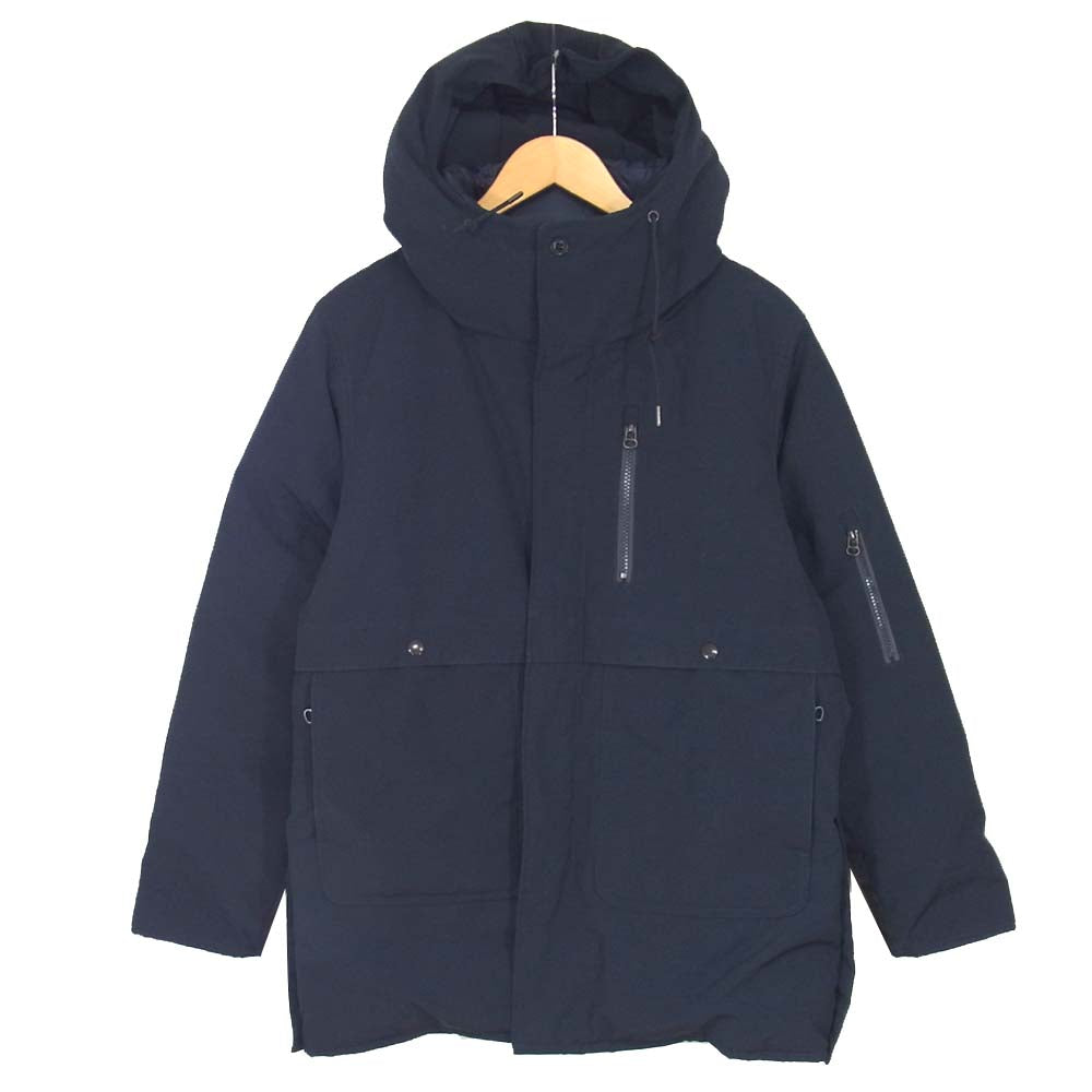 nanamica ナナミカ SUBF710 Down Coat ダウン コート ジャケット ネイビー系 S【中古】