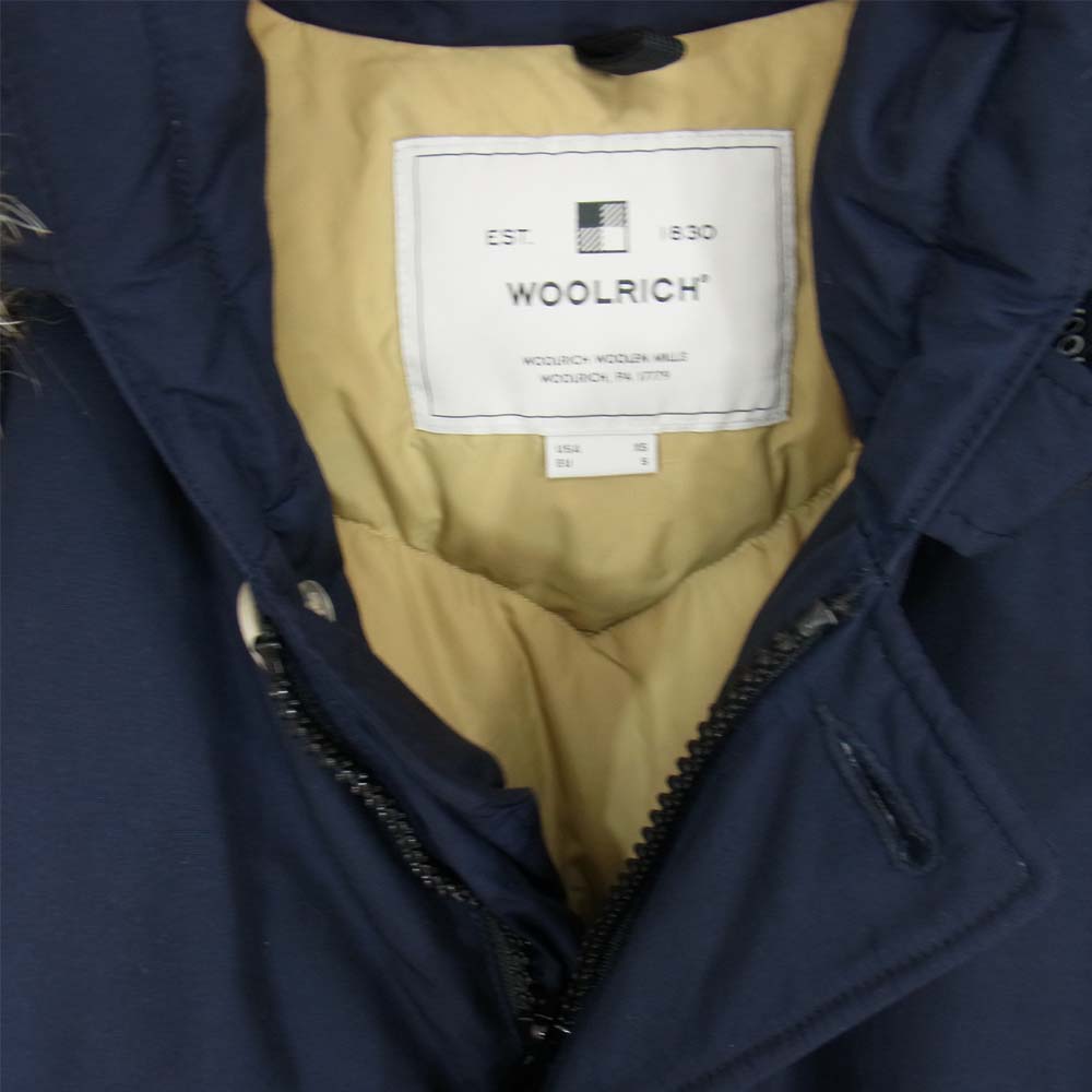 WOOLRICH ウールリッチ WOCPS291 ARCTIC PARKA ML アークティック パーカ ネイビー系 S【新古品】【未使用】【中古】