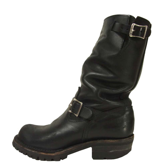 WESCO ウエスコ BK7700100 custom boss カスタム ボス エンジニア ブーツ  ブラック系 8E【中古】
