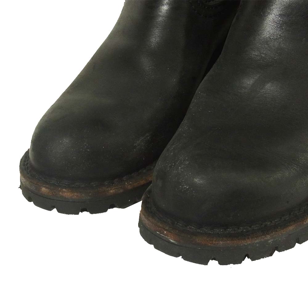 WESCO ウエスコ BK7700100 custom boss カスタム ボス エンジニア ブーツ  ブラック系 8E【中古】