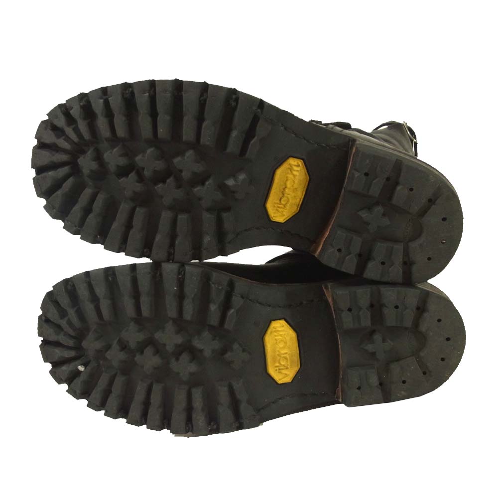 WESCO ウエスコ BK7700100 custom boss カスタム ボス エンジニア ブーツ  ブラック系 8E【中古】